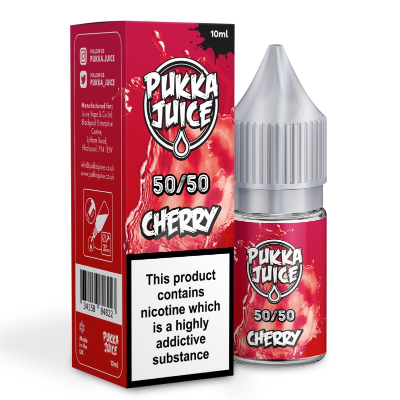 Cherry - Pukka Juice 50/50 E-Liquid - Pukka Juice - E-Liquid - Rolling Refills