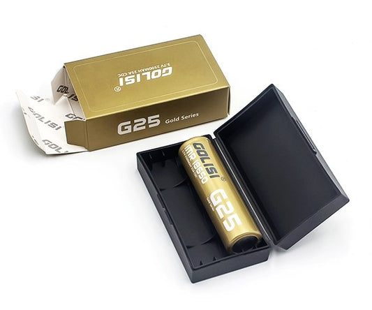Golisi G25 Batteries 2500mAh 18650 (2 Pack) - Golisi - Vape Part - Rolling Refills