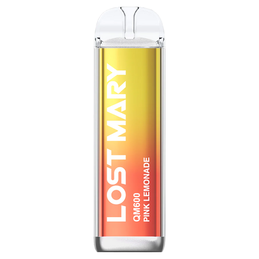 Pink Lemonade - Lost Mary QM600 Disposable Vape - Lost Mary - Disposable Vaporiser - Rolling Refills