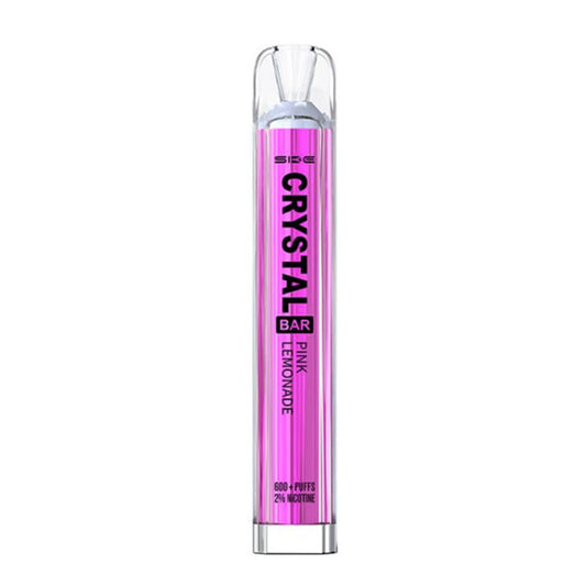Pink Lemonade SKE Crystal 600 Disposable Vape Device - 20mg - SKE - Disposable Vaporiser - Rolling Refills