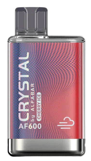 Cherry Ice Alfabar Crystal 600 Puffs Disposable Vape - Alfa Bar - Disposable Vaporiser - Rolling Refills
