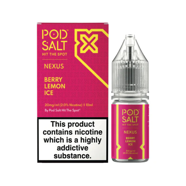 Berry Lemon Ice - Pod Salts - Nexus - 10ml - Pod Salts - E-Liquid - Rolling Refills