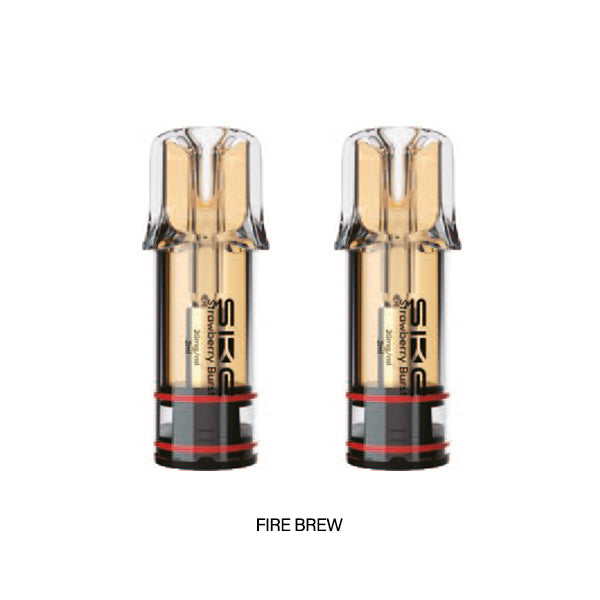 Fire Brew - SKE Crystal Plus - 2ml Prefilled Pods (2x Pods) - Rolling Refills - Crystal Plus Pod - Rolling Refills