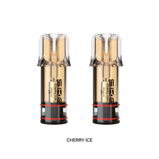 Cherry Ice - SKE Crystal Plus - 2ml Prefilled Pods (2x Pods) - SKE - Crystal Plus Pod - Rolling Refills