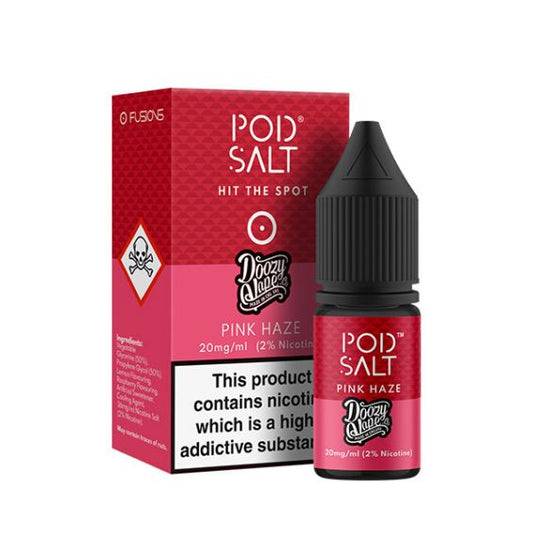 Pink Haze - Pod Salts - Fusions - 10ml - Pod Salts - E-Liquid - Rolling Refills