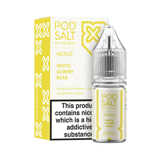 White Gummy Bear - Pod Salts - Nexus - 10ml - Pod Salts - E-Liquid - Rolling Refills