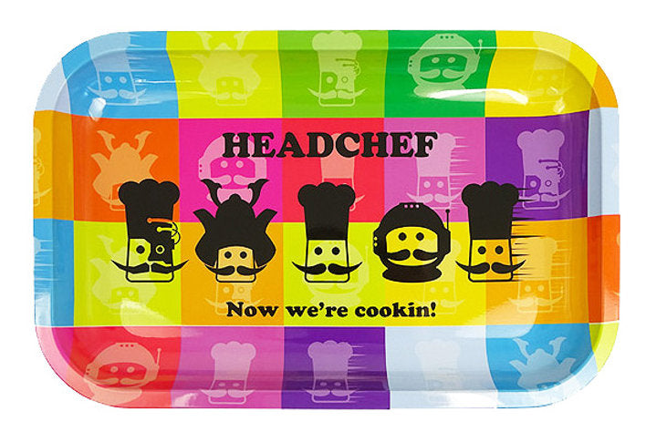 Headchef 'Now we're cookin!' Rolling Tray - Headchef - Smoking Accessories - Rolling Refills