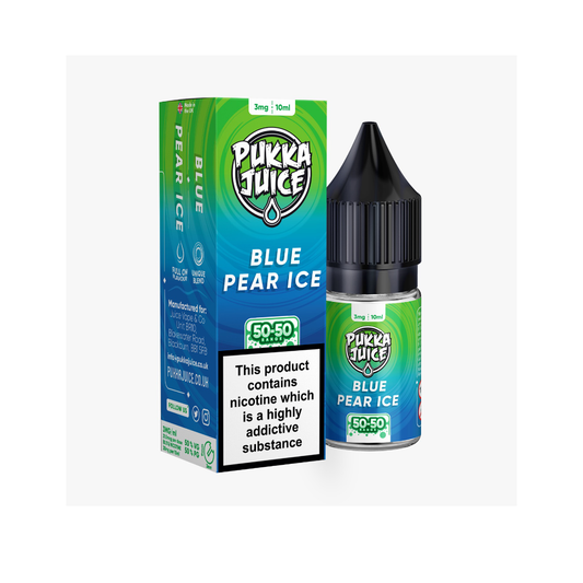 Blue Pear Ice - Pukka Juice 50/50 E-Liquid - Pukka Juice - E-Liquid - Rolling Refills