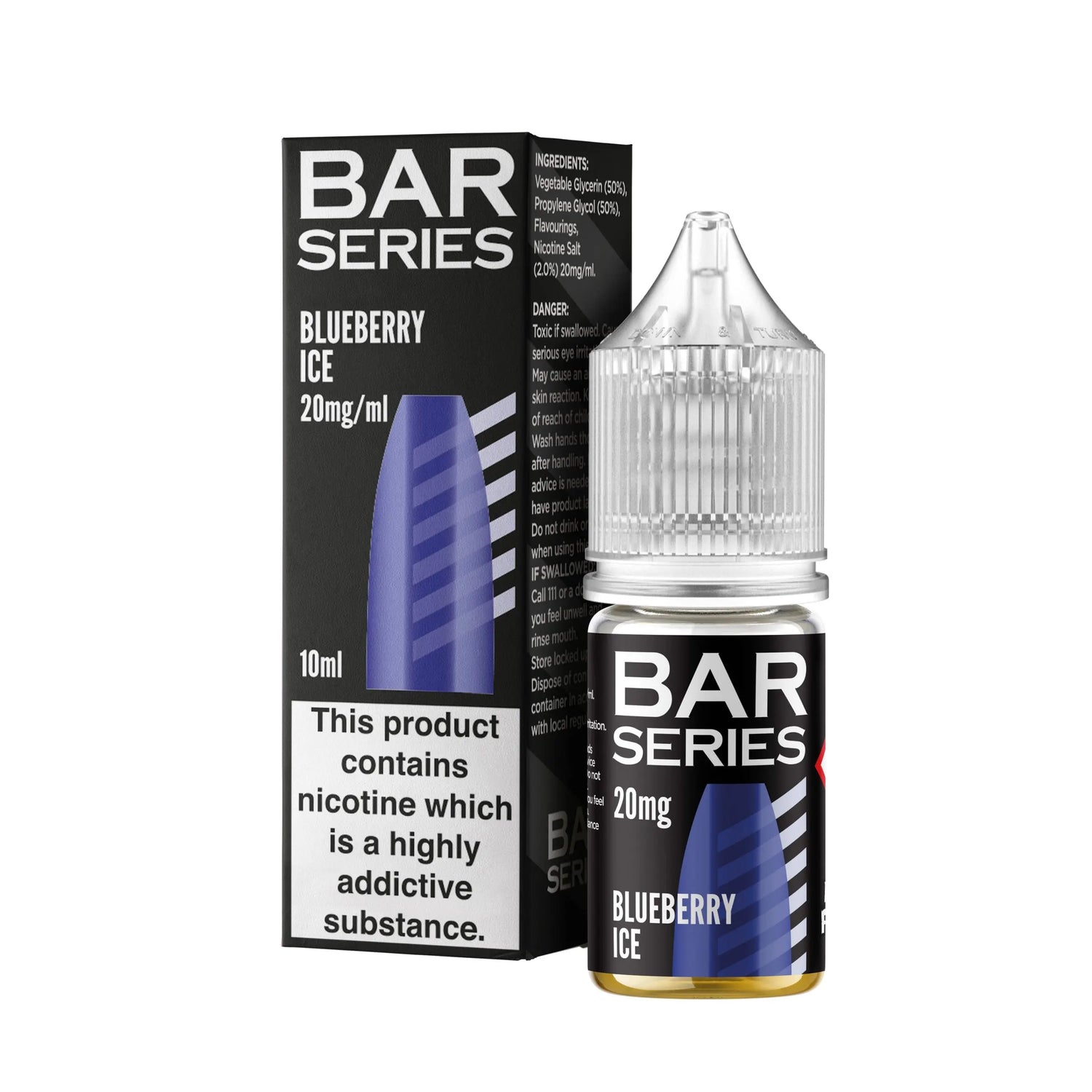 Bar Series Salts - Blueberry Ice - Bar Series - E-Liquid - Rolling Refills