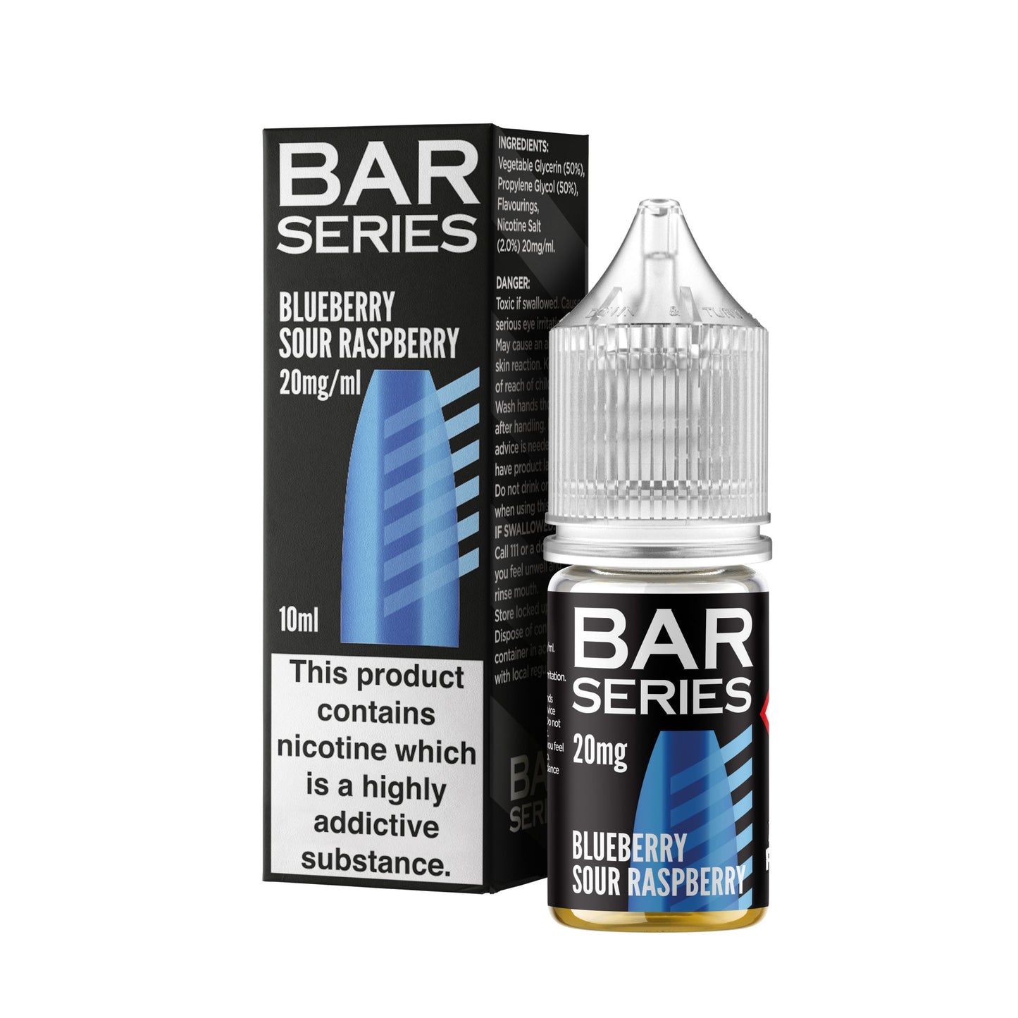 Bar Series Salts - Blueberry Sour Raspberry - Bar Series - E-Liquid - Rolling Refills