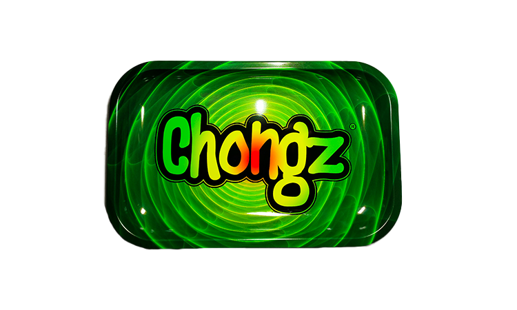 Chongz Green Rolling Tray - Chongz - Rolling Trays - Rolling Refills