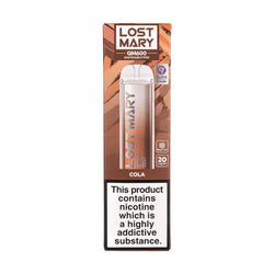 Cola - Lost Mary QM600 Disposable Vape - Lost Mary - Disposable Vaporiser - Rolling Refills