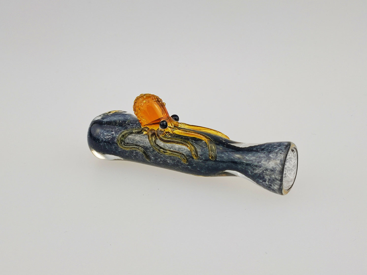 Chillum Glass Pipes 3" - Basil Bush -  - Rolling Refills