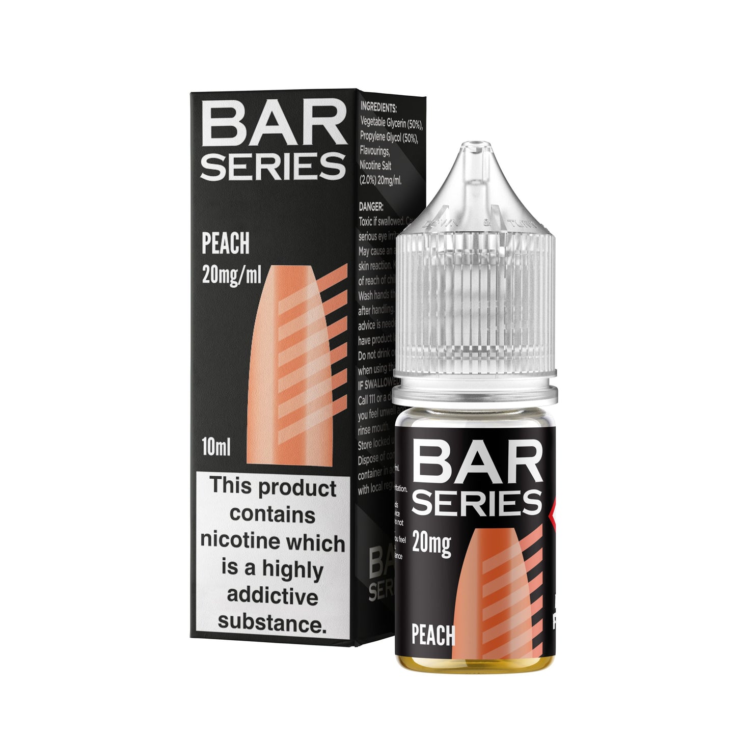 Bar Series Salts - Peach - Bar Series - E-Liquid - Rolling Refills