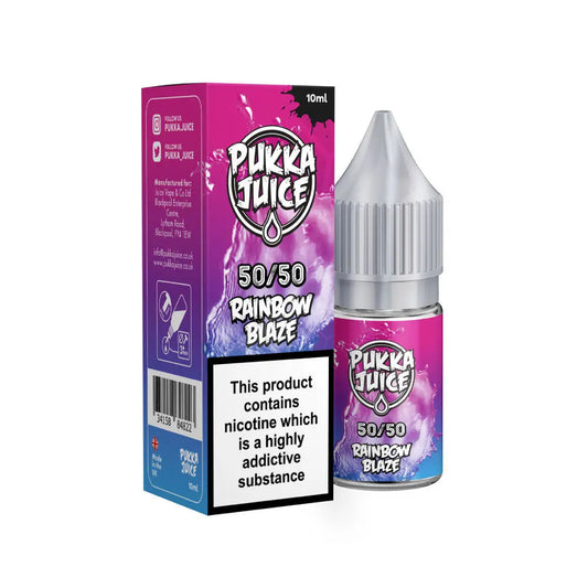 Rainbow Blaze - Pukka Juice 50/50 E-Liquid - Pukka Juice - E-Liquid - Rolling Refills