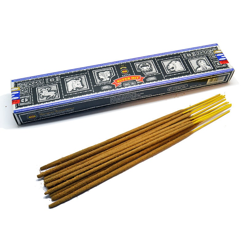 Satya Incense Sticks - Super Hit - Satya Sai Baba - Incense - Rolling Refills