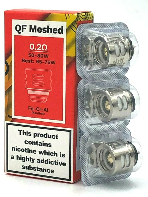 Vaporesso QF Meshed Coil 0.2 Ohm 3 pack - Vaporesso - Vape Part - Rolling Refills