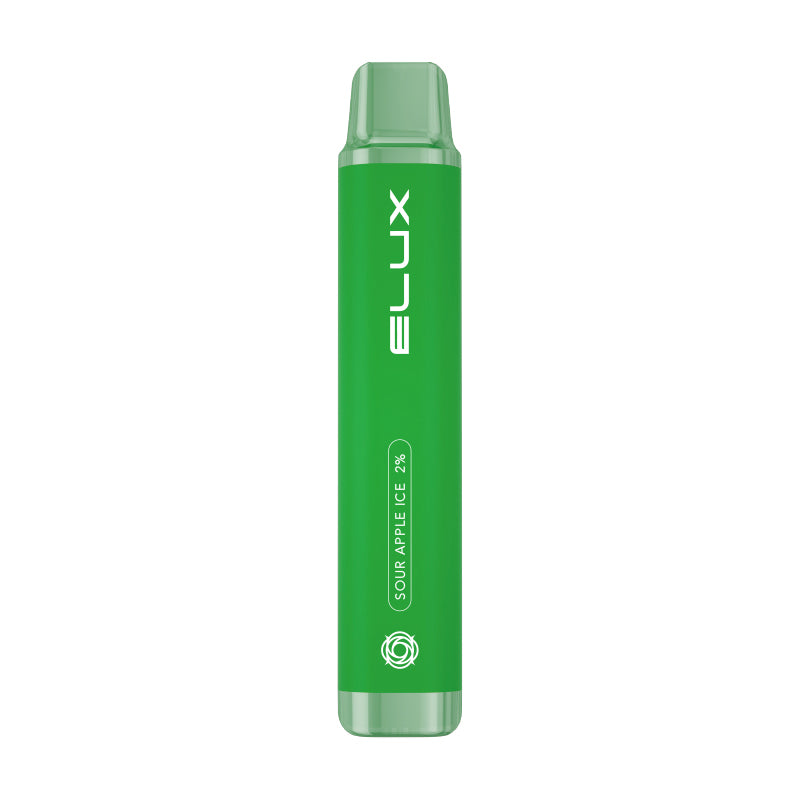 Sour Apple Ice - ELUX Pro Disposable Vape - 20mg - ELUX - Disposable Vaporiser - Rolling Refills
