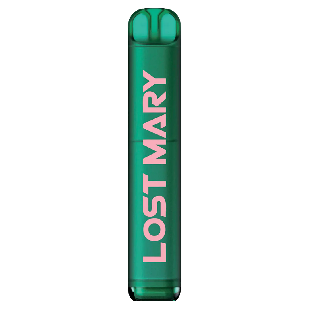 Peach Green Apple Lost Mary AM600 Disposable Vape Device - 20mg - Lost Mary - Disposable Vaporiser - Rolling Refills