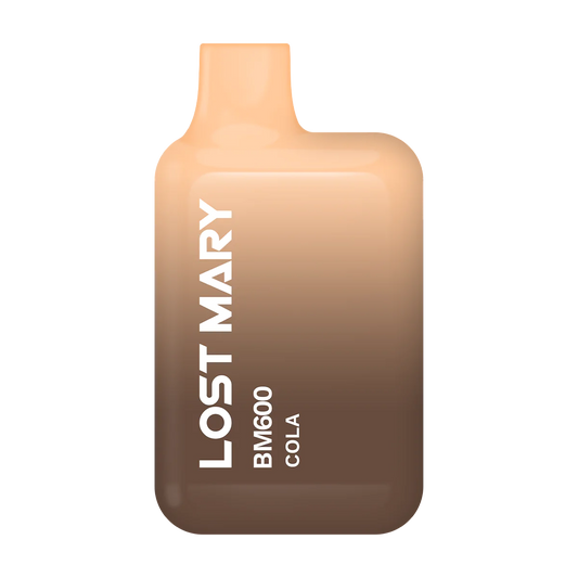 Cola - Lost Mary BM600 Disposable Vape Pod - 20mg - Lost Mary - Disposable Vaporiser - Rolling Refills